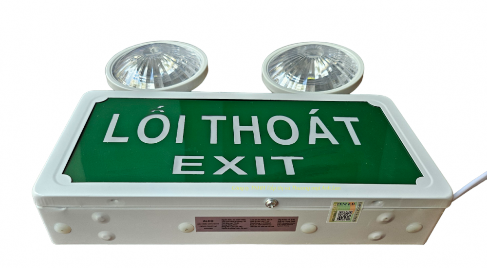 Đèn exit kết hợp sự cố
